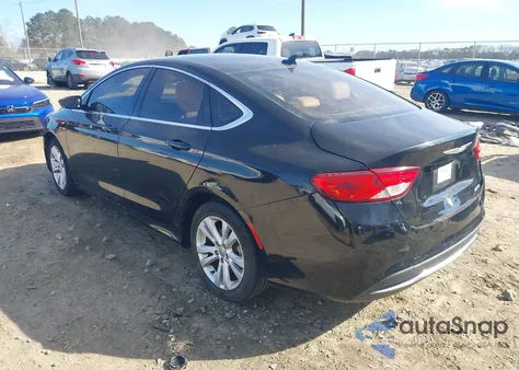 2016 Chrysler 200 Limited Platinum z USA, uszkodzony, nr VIN 1C3CCCAB4GN195852